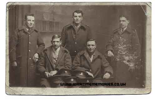 Wounded soldiers 1916. George centre rear